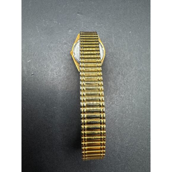 Vintage Seiko SQ Quartz Watch Women\'s Gold Tone Day Date 3423-0099 21.mm main image 8